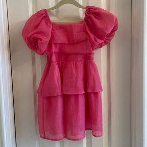 Girls Cat & Jack Pink Dress - Size: XS (4/5)
